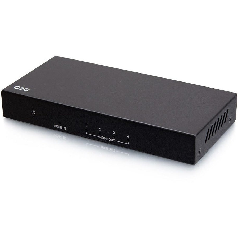 C2G 4-Port HDMI Distribution Amplifier Splitter - 4K 60Hz — C2G41601