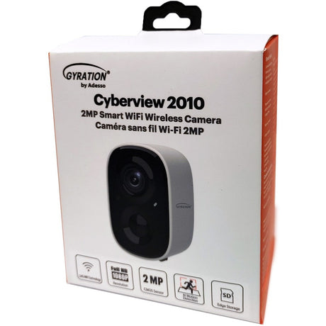 Gyration Cyberview Cyberview 2010 2 Megapixel Indoor/Outdoor Full HD Network Camera - Color - White — Cyberview2010
