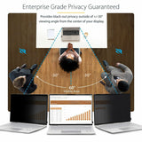 StarTech.com 14-inch 16:10 Flip-Over Privacy Screen w/Touch, Anti-Glare Privacy Filter, Laptop Monitor Screen Protector, Blue Light Filter — 14LT6-PRIVACY-SCREEN