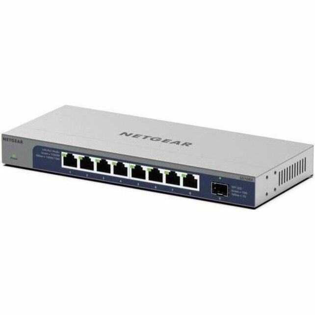 Netgear 8-port Gigabit Switch with 10 Gigabit SFP+ Uplink — GS108X-100NAS