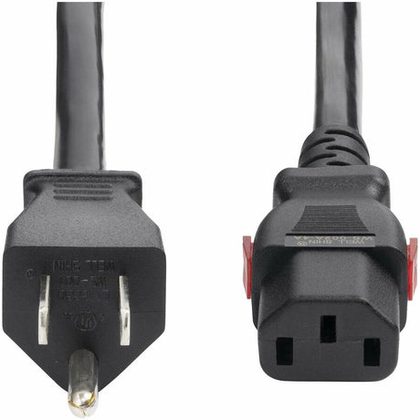 StarTech.com 12ft (3.6m) Heavy Duty Power Cord, NEMA 5-15P to Locking C13 AC Power Cable, 15A 125V, 14AWG, UL Listed — 27LC-4B00-POWER-CORD