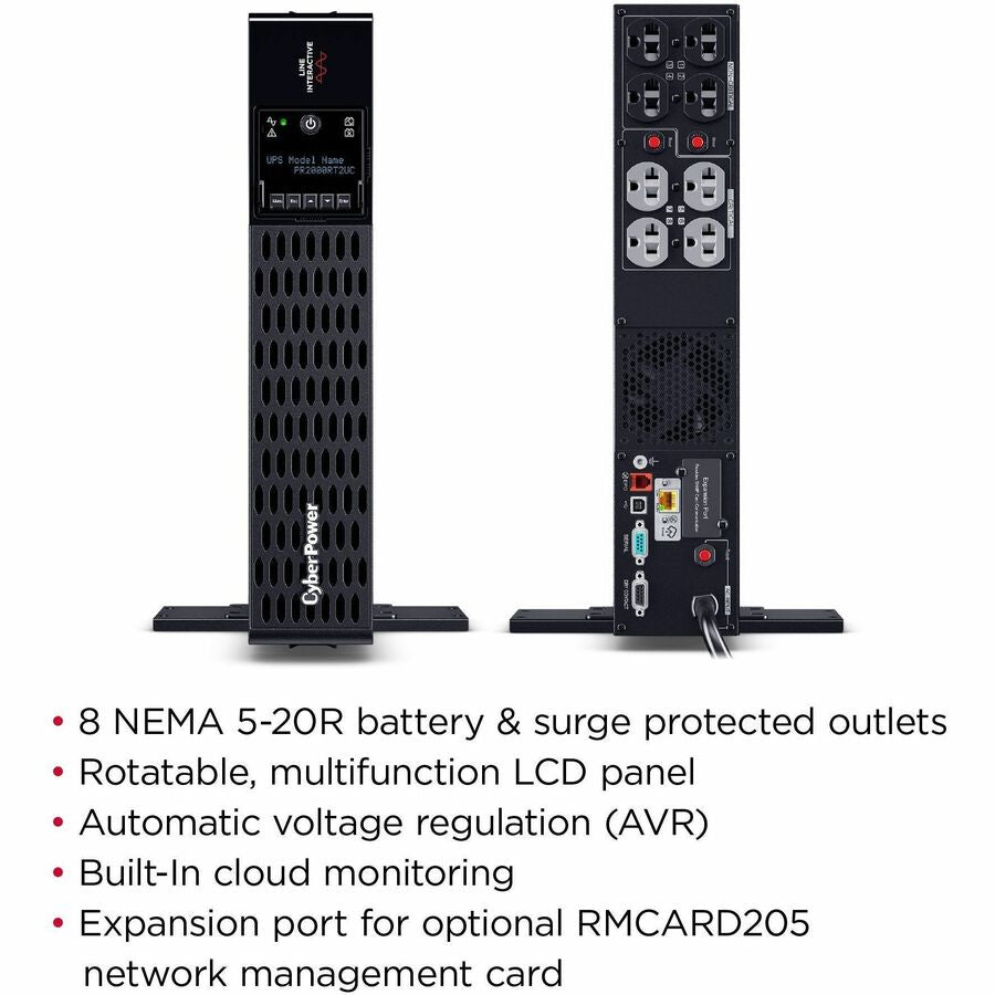 CyberPower PR2000RT2UC Smart App Sinewave UPS Systems — PR2000RT2UC