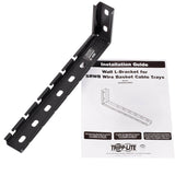 Eaton Tripp Lite Series Wall L Bracket for 150 mm and 300 mm Wire Mesh Cable Trays — SRWBWALLBRKT