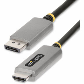 StarTech.com 6ft (2m) DisplayPort to HDMI Adapter Cable, 8K 60Hz, 4K 144Hz, HDR10, DP 1.4 to HDMI 2.1 Active Video Converter — 133DISPLAYPORTHDMI21