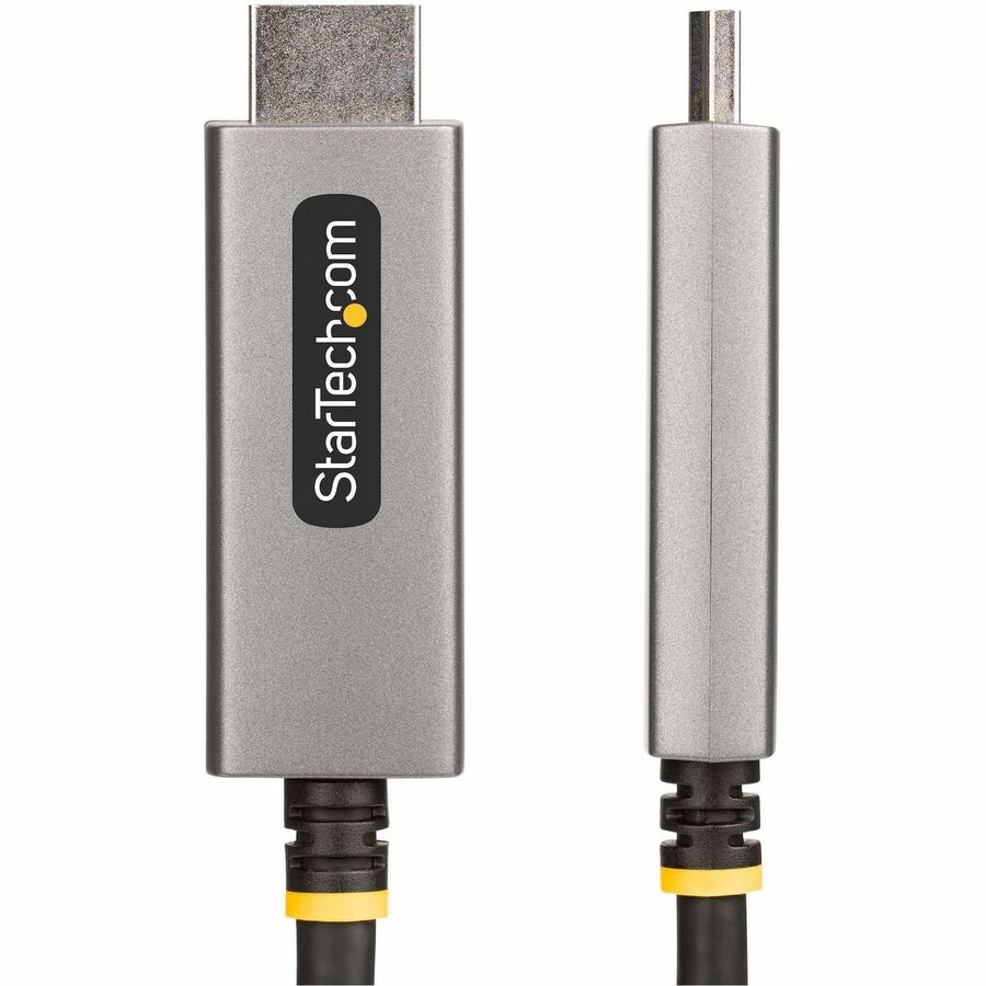 StarTech.com 6ft (2m) DisplayPort to HDMI Adapter Cable, 8K 60Hz, 4K 144Hz, HDR10, DP 1.4 to HDMI 2.1 Active Video Converter — 133DISPLAYPORTHDMI21