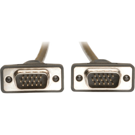 Eaton Tripp Lite Series Low-Profile VGA High-Resolution RGB Coaxial Cable (HD15 M/M), 25 ft. (7.62 m) — P502-025-SM