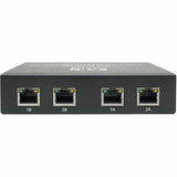 Eaton Tripp Lite Series 2-Port DVI over Cat5/6 Splitter/Extender, Box-Style Transmitter for Video, Dual-Display DVI-D, 200 ft. (60 m), TAA — B140-002-DD