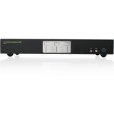 IOGEAR 2-Port 4K Dual View DisplayPort KVMP with USB 3.0 Hub and Audio (TAA) — GCS1942