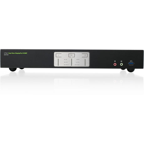 IOGEAR 2-Port 4K Dual View DisplayPort KVMP with USB 3.0 Hub and Audio (TAA) — GCS1942