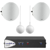 Vaddio EasyTALK USB Camera Audio Kit - Includes Two Conference Microphones, Two Speakers, and Mixer — 999-86600-000