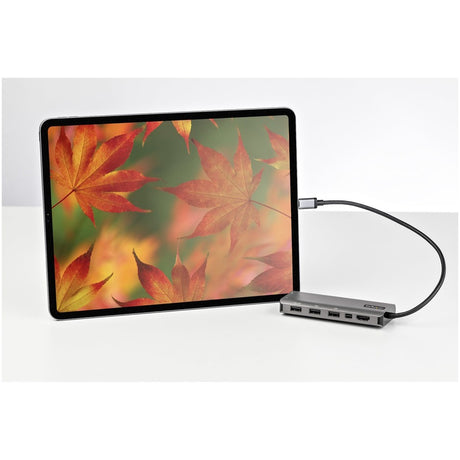 StarTech.com USB C Multiport Adapter, USB-C to HDMI or mDP 4K 60Hz, 100W PD Pass-Through, 4x 10Gbps USB, USB Type-C Mini Dock, w/12" Cable — DKT31CMDPHPD