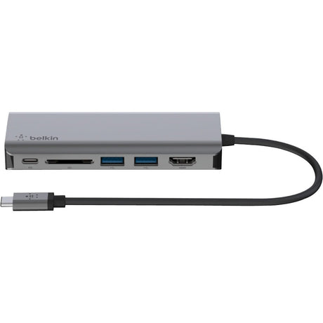 Belkin USB-C 6-in-1 Multiport Adapter, Laptop Docking Station, 4k HDMI, 100W Power Delivery — AVC008btSGY