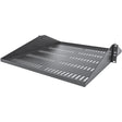 StarTech.com 2U Vented Server Rack Shelf - Center Mount Fixed 20" Deep Cantilever Rackmount Tray for 19" Data/AV/Network w/Cage Nuts — SHELF-2U-20-CENTER-V