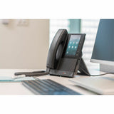 Poly CCX 505 IP Phone - Corded - Corded/Cordless - Wi-Fi, Bluetooth - Desktop, Wall Mountable - Black — 82Z79AA
