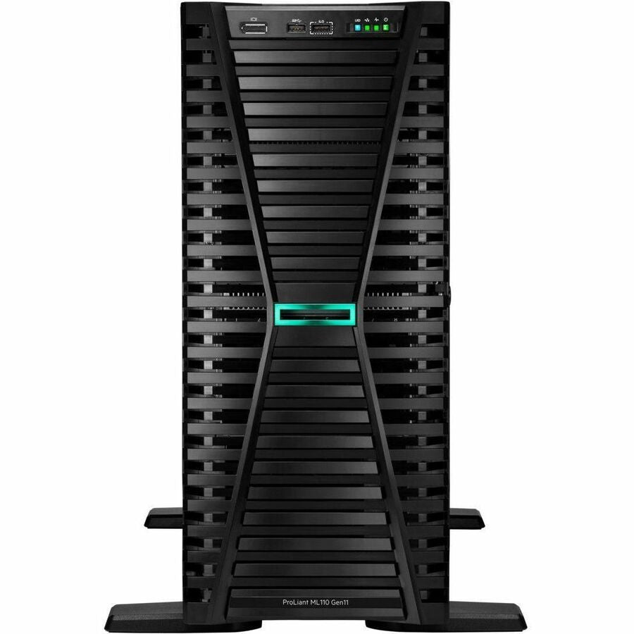 HPE ProLiant ML110 G11 4.5U Tower Server - 1 Xeon Bronze 3408U 1.80 GHz - 16 GB RAM - Serial ATA, Serial Attached SCSI (SAS) Controller — P55533-001