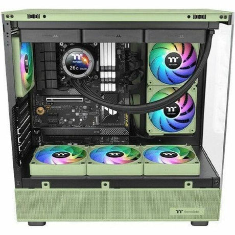 Thermaltake CT140 EX ARGB Sync PC Cooling Fan Matcha Green (3-Fan Pack) - 3 Pack — CL-F197-PL14MG-A