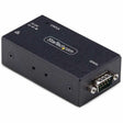 StarTech.com 1-Port Serial to Ethernet Adapter, IP Serial Device Server For Remote RS232 Devices, Wall/DIN Rail Mount, LAN To DB9 Converter — I13-SERIAL-ETHERNET