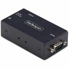 StarTech.com 1-Port Serial to Ethernet Adapter, IP Serial Device Server For Remote RS232 Devices, Wall/DIN Rail Mount, LAN To DB9 Converter — I13-SERIAL-ETHERNET