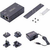 StarTech.com 1-Port Serial to Ethernet Adapter, IP Serial Device Server For Remote RS232 Devices, Wall/DIN Rail Mount, LAN To DB9 Converter — I13-SERIAL-ETHERNET