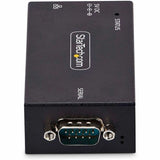StarTech.com 1-Port Serial to Ethernet Adapter, IP Serial Device Server For Remote RS232 Devices, Wall/DIN Rail Mount, LAN To DB9 Converter — I13-SERIAL-ETHERNET