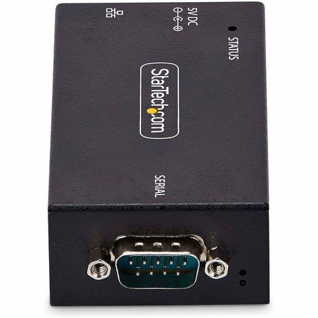 StarTech.com 1-Port Serial to Ethernet Adapter, IP Serial Device Server For Remote RS232 Devices, Wall/DIN Rail Mount, LAN To DB9 Converter — I13-SERIAL-ETHERNET