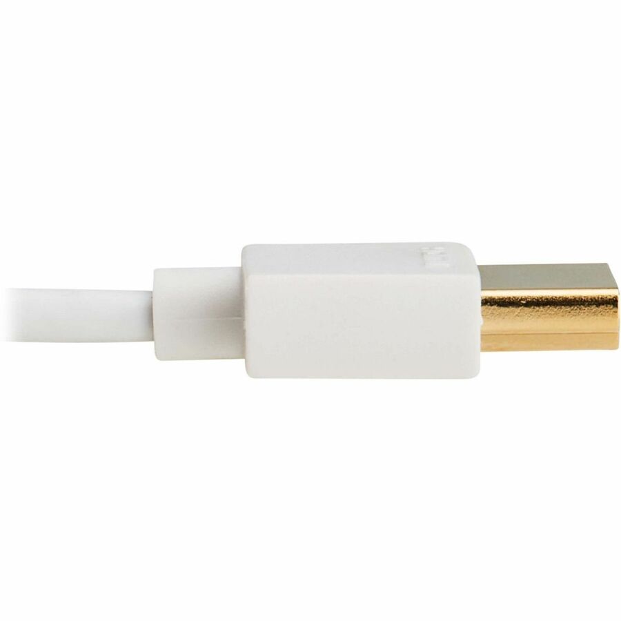 Eaton Tripp Lite Series Slim High-Speed HDMI Cable with Ethernet and Digital Video with Audio, UHD 4K 60 Hz (M/M), White, 10 ft. (3.1 m) — P569-010-SLIM-W