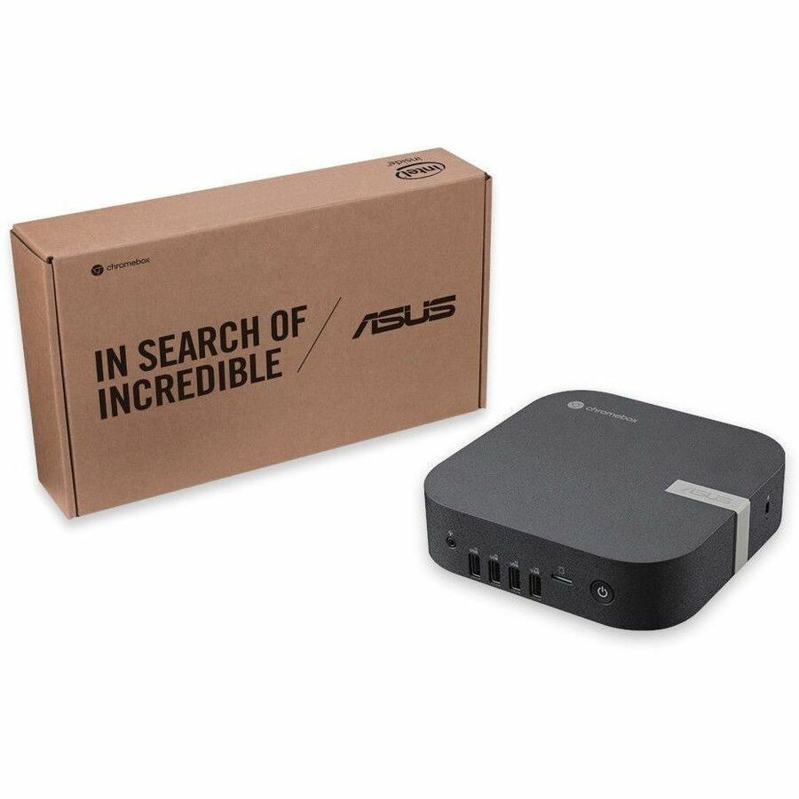 Asus Chromebox 5a CHROMEBOX5A-S5081UNENT Chromebox - Intel Core i5 13th Gen i5-1335U - 8 GB - 128 GB SSD - Mini PC - Eco Black — CHROMEBOX5a-S5081UNENT
