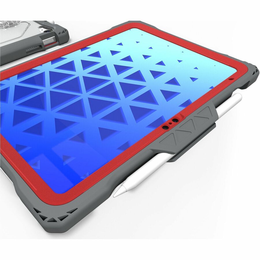 Shield Extreme-X2 for iPad 10 10.9" (2022) (Red Bezel-Gray Case) — APSXX2IP10RED