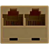 StarTech.com 2-to-1 RJ45 Splitter Cable Adapter - Network splitter - RJ-45 (M) - RJ-45 (F) — RJ45SPLITTER