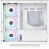Thermaltake View 380 TG ARGB Snow Mid Tower Chassis — CA-1Z2-00M6WN-00