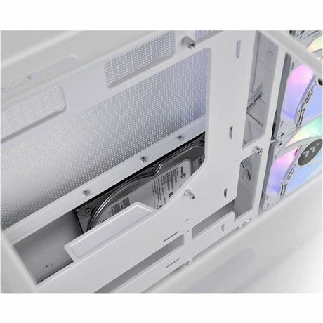 Thermaltake View 380 TG ARGB Snow Mid Tower Chassis — CA-1Z2-00M6WN-00