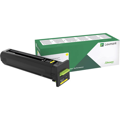 Lexmark Unison Original Laser Toner Cartridge - Yellow - 1 Each — 72K00YG