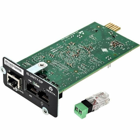 Vertiv Liebert IntelliSlot Unity-DP-Network Card - Remote Monitoring|Dual Protocol — IS-UNITY-DP