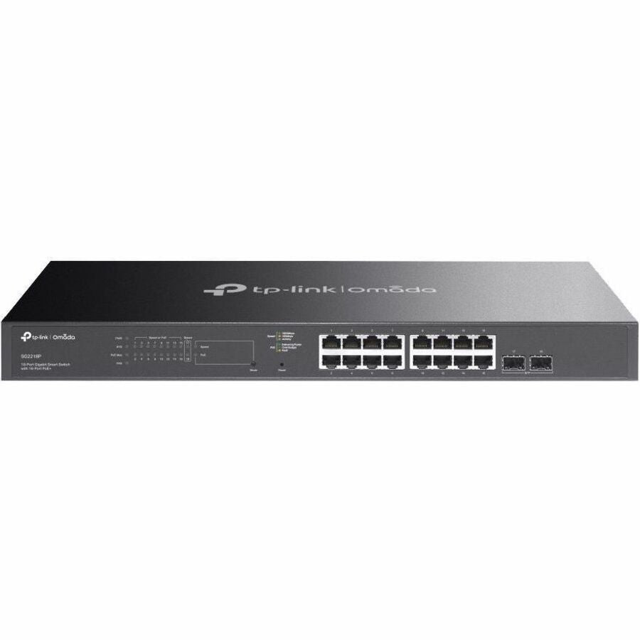 TP-Link Omada 18-Port Gigabit Smart Switch with 16-Port PoE+ — SG2218P