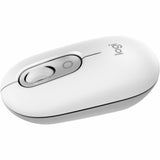 Logitech POP Mouse, Compact and Portable Wireless Bluetooth Mouse With Programmable Buttons and Quiet Clicks, Easy-Switch Between up to 3 Devices, Off-White — 910-007408
