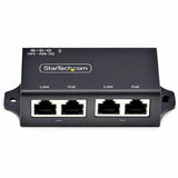 StarTech.com 2-Port PoE+ Injector, 10/100/1000Mbps, PoE/PoE+ (802.3af/802.3at), 30 Watt, 1Gbps Ethernet, Wall Mountable, Unmanaged — AF221C-POE-INJECTOR