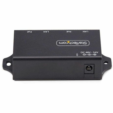 StarTech.com 2-Port PoE+ Injector, 10/100/1000Mbps, PoE/PoE+ (802.3af/802.3at), 30 Watt, 1Gbps Ethernet, Wall Mountable, Unmanaged — AF221C-POE-INJECTOR