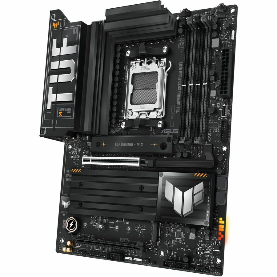 TUF TUF GAMING X870-PLUS WIFI Gaming Desktop Motherboard - AMD X870 Chipset - Socket AM5 - ATX — TUFGAMING X870-PLUSWIFI
