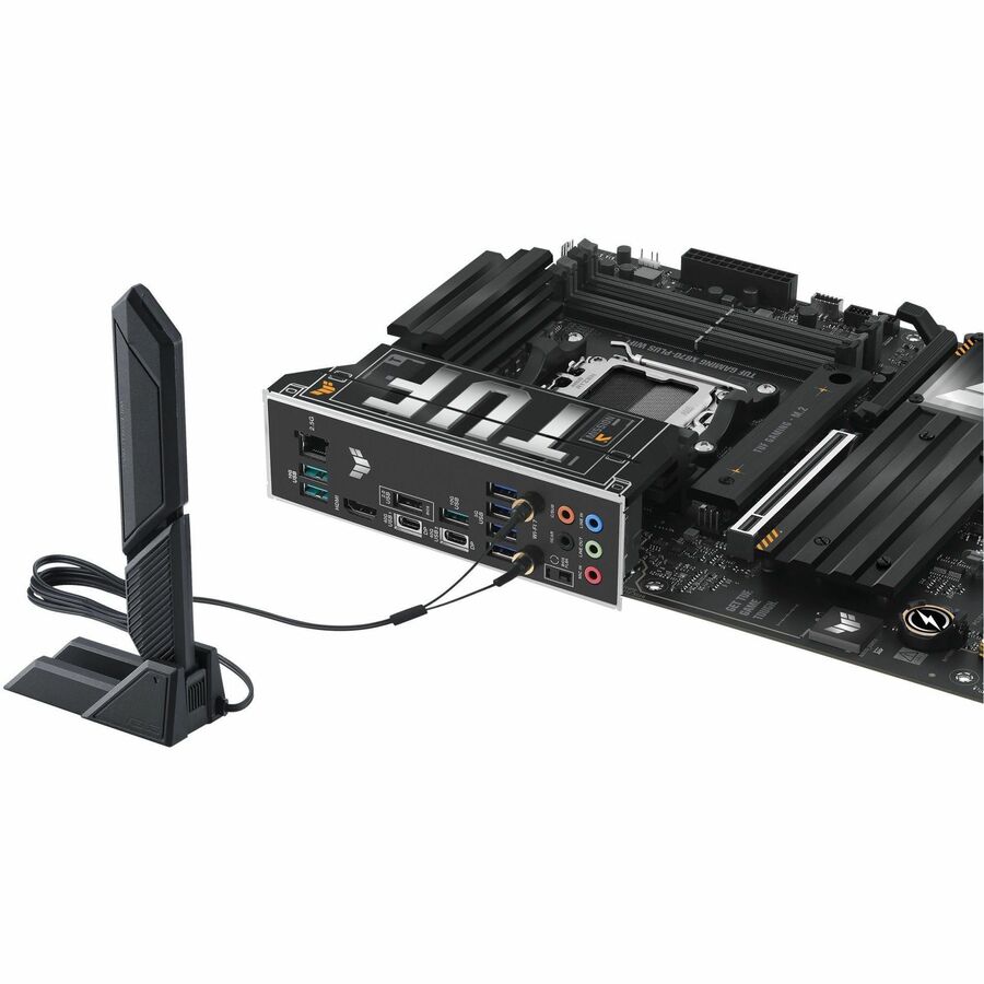 TUF TUF GAMING X870-PLUS WIFI Gaming Desktop Motherboard - AMD X870 Chipset - Socket AM5 - ATX — TUFGAMING X870-PLUSWIFI