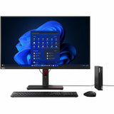 Lenovo ThinkCentre M75q Gen 5 12RQ000MUS Desktop Computer - AMD Ryzen 7 PRO 8700GE - 16 GB - 512 GB SSD - Tiny - Black — 12RQ000MUS