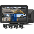 GekoGear Orbit T100 4 Channel 1080P Dash Cam For Trucks With a 10.1" IPS Screen — Orbit T100