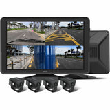 GekoGear Orbit T100 4 Channel 1080P Dash Cam For Trucks With a 10.1" IPS Screen — Orbit T100