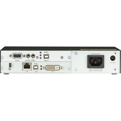 Black Box DKM FX Extender Modular Housing, 2-Slot Chassis with Integrated Power Supply — ACXMODH2R-P-R2