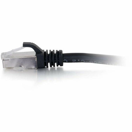 C2G-12ft Cat6 Snagless Shielded (STP) Network Patch Cable - Black — 00818
