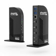 Plugable 13-in-1 USB-C Triple Monitor Docking Station with 100W Charging, Compatible with Windows, Mac, and Chrome with Thunderbolt 3 / 4 or USB-C — UD-ULTCDL