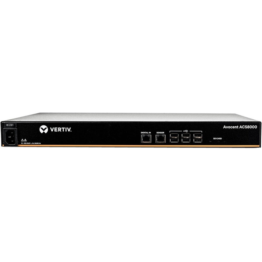 Vertiv Avocent 48-Port ACS8000 Console System with single AC Power Supply, non-TAA — ACS8048SAC-400
