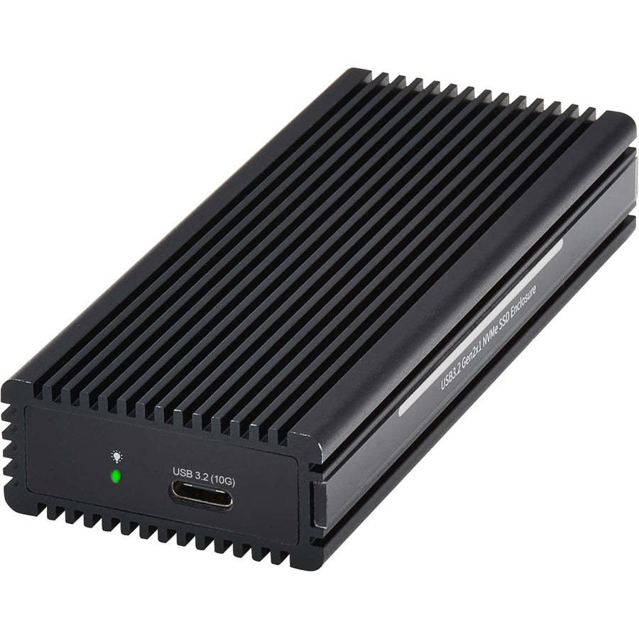Eaton Tripp Lite Series USB-C to M.2 NVMe and SATA SSD (M-Key) Gaming Enclosure Adapter - USB 3.2 Gen 2 (10 Gbps), LEDs — U457-1M2-NVME-L