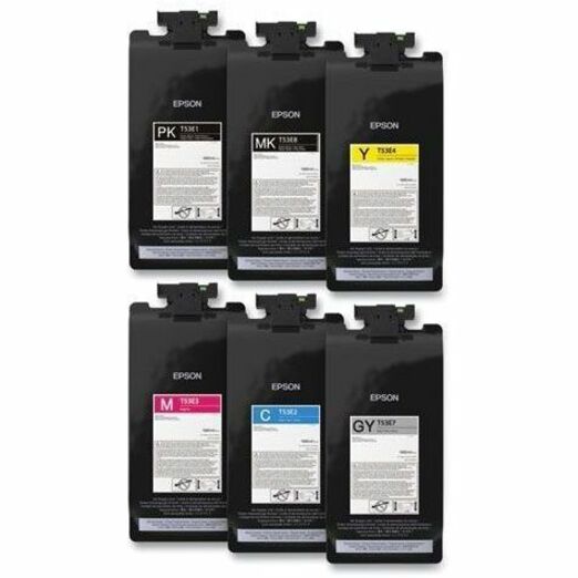 Epson UltraChrome PRO6 T53E Original High Yield Inkjet Ink Cartridge - Gray Pack — T53E720