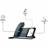 Yealink MP45 IP Phone - Corded - Corded - Wall Mountable, Desktop — 1301118