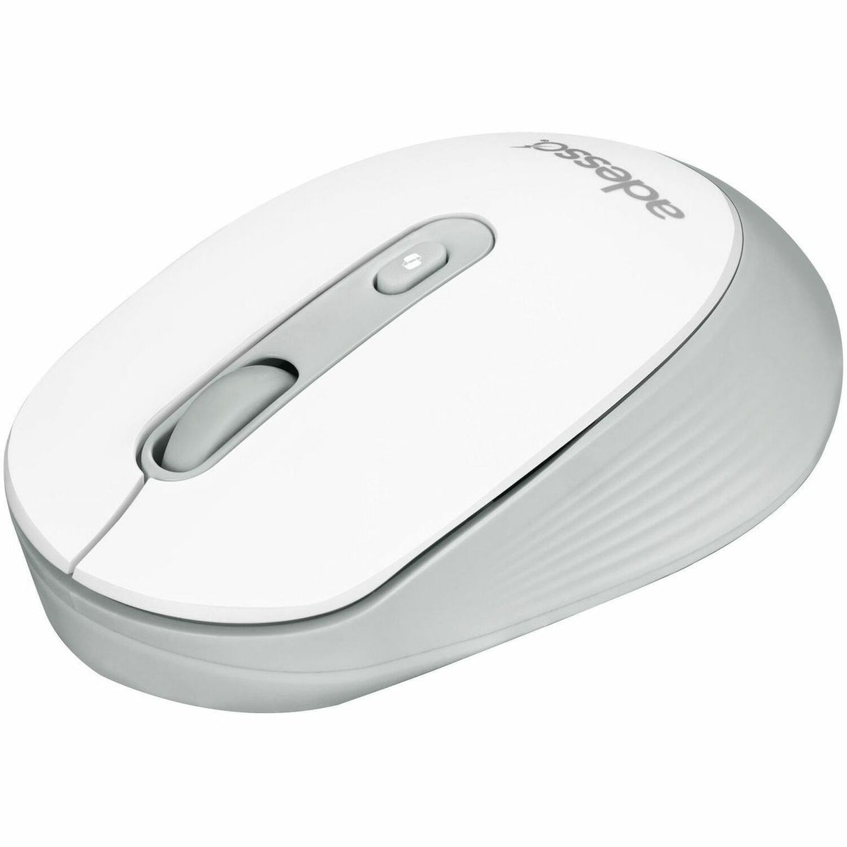 Adesso Wireless Mouse with AI CoPilot Shortcut Button (White) — iMouse A30W
